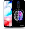 Picasee silikónový prehľadný obal pre Xiaomi Redmi 8 - Brain - White