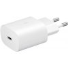 Nabíjačka cestovná Samsung EP-TA800EWE, USB-C, 25W, white (BULK)