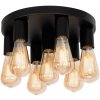 Luminex Bodové svietidlo FILO 7xE27/60W/230V čierna LU1314 + záruka 3 roky zadarmo + záruka 3 roky zadarmo