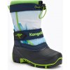 Detské snehule KangaROOS Kanga-Bean IV dk navy/ lime