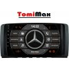 TomiMax Mercedes R Android 13 autorádio s WIFI, GPS, USB, BT HW výbava: 4 Core 1GB+16GB LOW