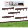 PROSPERPLAST Trávny lem GARDEN BORDER hnedý 390cm