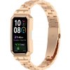 VSETKONAMOBIL 124642 CLASSIC Kovový remienok + ochranný kryt pre Huawei Band 10 / Band 9 ROSE GOLD