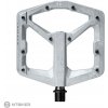 Crankbrothers Stamp 2 Large platformové pedále, raw silver