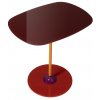 Odkladací stolík THIERRY, viac variantov - Kartell Výška: 50 cm, Farba: vínová