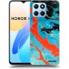 Picasee silikónový čierny obal pre Honor X6 - Blue Magma