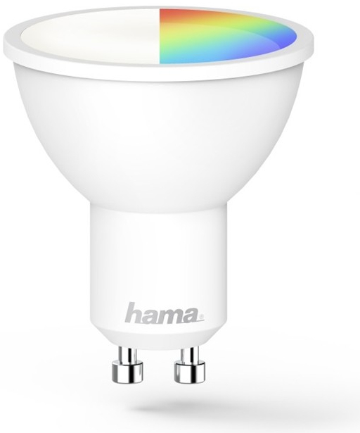 Hama SMART WiFi LED žárovka, GU10, 5,5 W, RGBW, stmívatelná 4047443446732