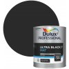 Latexová farba na betón, na drevo, fasádna, nástenná Dulux 1 l Hlboká čierna matná