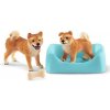 SCHLEICH Farm World® 42479 Matka a šteňa Shiba Inu (42479)