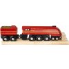 Bigjigs Replika lokomotívy + 3 koľaje Duchess of Hamilton