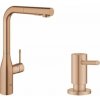 Súprava kuchynská batéria Grohe Essence 30270DL0, dávkovač tekutín Grohe Cosmopolitan 40535DL0