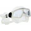Aqualung Potápačská maska na freediving SPHERA X biela/čierna/transparentná WHCLMRD