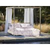IRISETTE luxusné saténové obliečky FLORENZ 8447-60 ROSA 140x200,70x90
