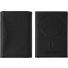AlzaGuard foldable PU leather wallet Compatible with Magsafe čierna AGD-MWF01B