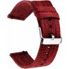 Nylonový popruh Ricardo 20mm (pro Garmin Venu, Venu Sq, Venu Sq 2, Venu 2 plus aj.), červený V2, Quick Release