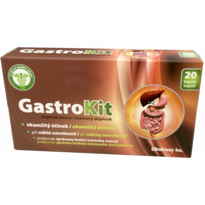 Brainway GastroKit kapsúl 20