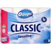 OOOPS Toaletný papier OOOPS! Classic Sensitive 3-vrstvový, 24 ks/bal