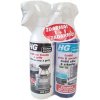 HG čistič na rúry a grily + čistič skla 2 x 500 ml, rúry a grily