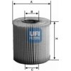 Olejový filter UFI Filters 25.039.00