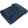 Deka z mikrovlákna 200 x 150 cm tmavě modrá