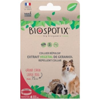 Biogance Biospotix Obojok Large dog L-XL s repelentným účinkom 75 cm