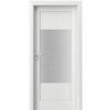 PORTA Doors SET Rámové dvere VERTE B7, laminofólia 3D Super Matt biela +zárubeň+kľučka PD-VER-B7_MATT