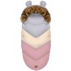 Tutumi Teddy PRO-V, detský spací vak 90x50 cm, pastelová ružová, NAZ-12308