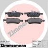 Sada brzdových platničiek kotúčovej brzdy ZIMMERMANN 25054.150.1