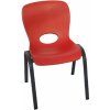 Lifetime detská stolička červená 80511