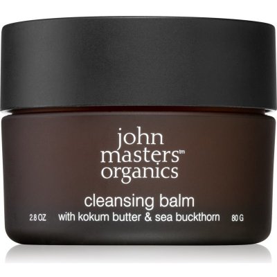 John Masters Organics Kokum Butter & Sea Buckthorn Cleansing Balm odličovací a čistiaci balzam 80 g