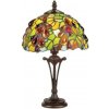 Lampa tiffany stolová WINE Ø20*38