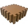 Rialto Baby Hracia podložka puzzle Brown 90x90 cm
