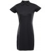 Alpine Pro EDELA 2 dámske čierne rýchloschnúce šaty - L-L Nadměrná velikost pro plnoštíhlé