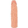 Nature Skin - predlžujúci, zhrubšujúci návlek na penis 19,5 cm