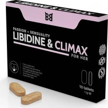 Blackbull By Spartan Libidine & Climax Passion + Sensuality For Her 10 Tablets