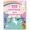 555 samolepiek - Kone a jednorožce