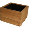 Drevený kvetináč Flor THERMOWOOD - 37 x 37 x 31 cm
