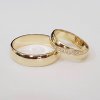 Svadobné obrúčky zo 14k zlata (Set svadobných obrúčok)