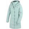 Husky Normy faded mint (tlumená mintová) dámský zimní voděodolný kabát s kapucí 10000 XL prodloužená délka