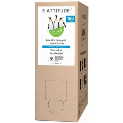 Attitude Prací gel s vůní lučních květin - náhradní kanystr 4 l
