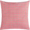 Bellatex Polštářek BERTA, Kostička červená - 45x45 cm