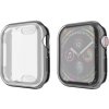 KINGMAS puzdro 360 Slim Apple Watch Series 4/5/6/SE 40mm čierny rám CA00059E KINGMAS transparentná s čiernym rámom silikón