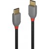 Kábel USB 2.0 Typ C CM/CM 2m, High Speed, Anthra Line, čierny