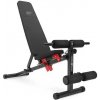 Multifunkčná posilňovacia lavica MARBO MH-L111 2.0 Čierna,Červená