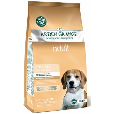 Arden Grange Adult fresh pork & rice 12 kg