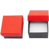 Mareb Darčeková krabička na šperky 5 x 5 cm - červená