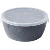 MIJ Veľká misa s vrchnákom BB Black 13 cm 460 ml