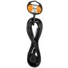 Solight flexo šňůra, 3x 1mm2, černá, 2m