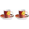 Egan Set 2 šálok kávy Bellamore Rosse ML 100