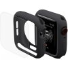 ENKAY Kryt + sklo pre Apple Watch 44mm - Čierna